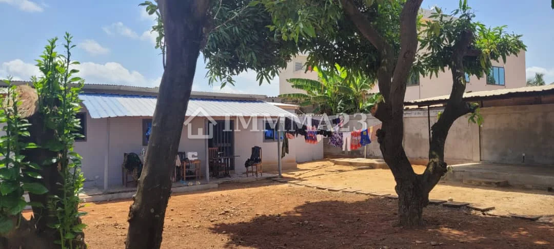 À vendre maison 2 pièce(s) 343 m² à Totsi Gblinkomé Carrefour de l'amitié — 35 000 000 FCFA (vente)
Plus de ½ lot en angle de rue bien clôturé sur lequel il y a une construction récente
01 chambre Salon Wcd Cuisine interne + 01 Garage pour 2 voitures + Espace vide disponible pour d'autres constructions