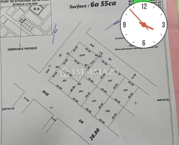 À vendre terrain 600 m² à Agoè Assigomé — 35 000 000 FCFA (vente)
Après Entreprise de l'Union à 20m de la grande voie